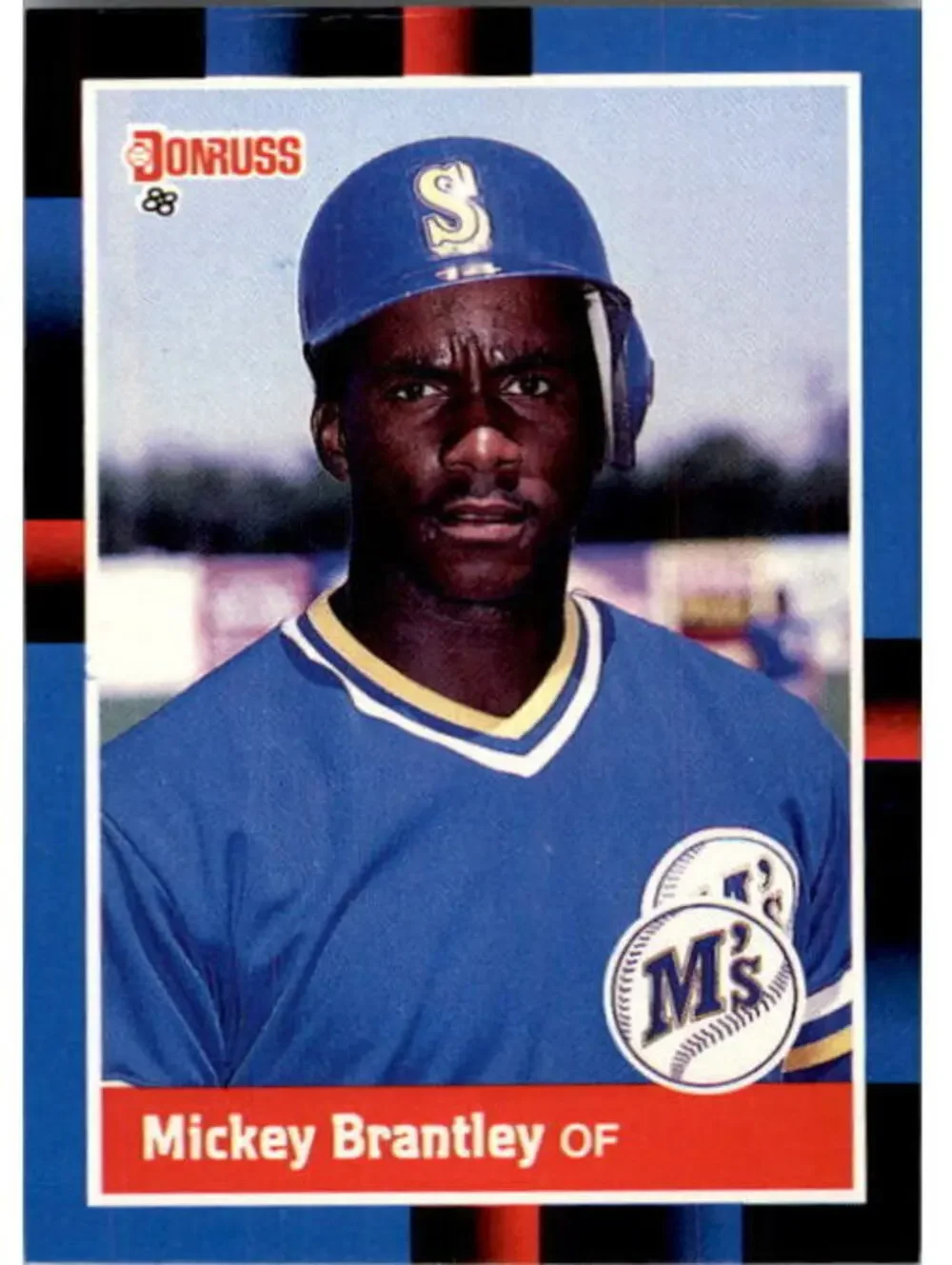 1988 Mickey Brantley Donruss Baseball Card #610